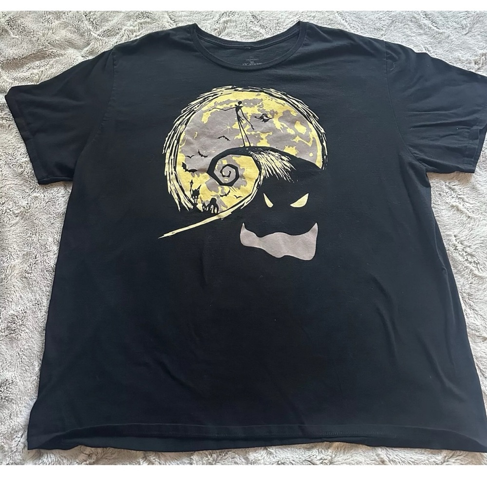Nightmare Before Christmas Jack Zero And Oggy Moon Disney T-Shirt Size 3XL
